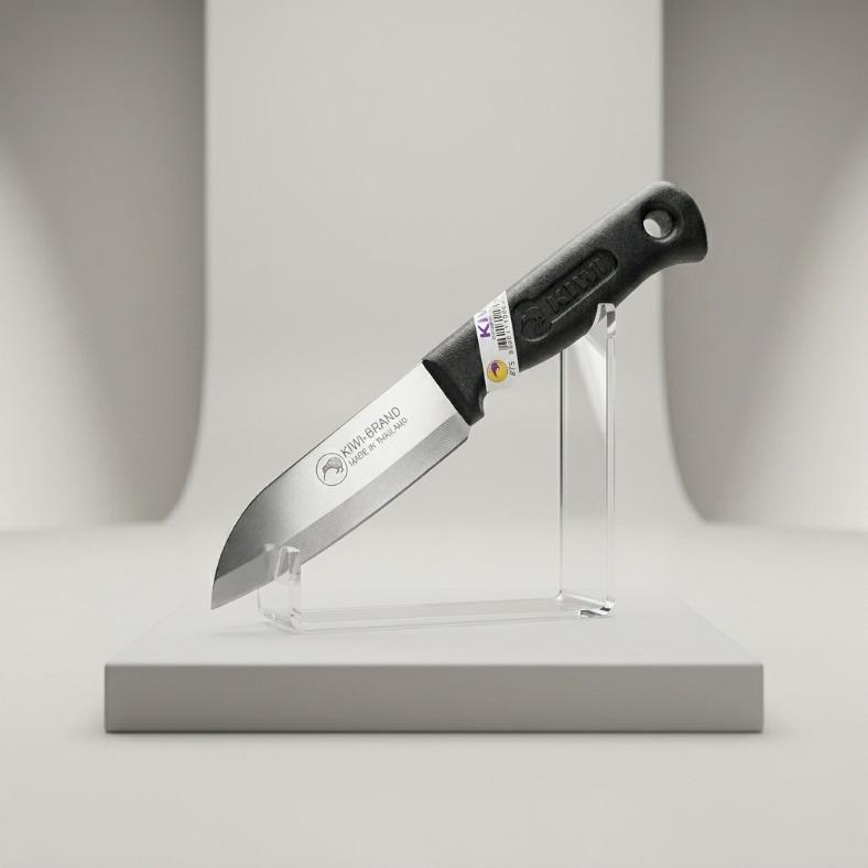 
Shop the legendary Kiwi Knife No. 475 from Baba Home Crockery. This 5-inch stainless steel utility knife offers razor-sharp precision, an ergonomic grip, and effortless cutting.