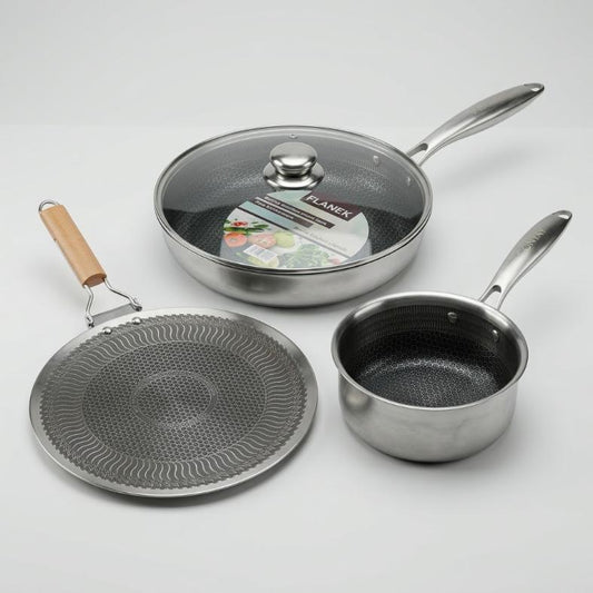 Laser-Etched Honeycomb Cookware Series