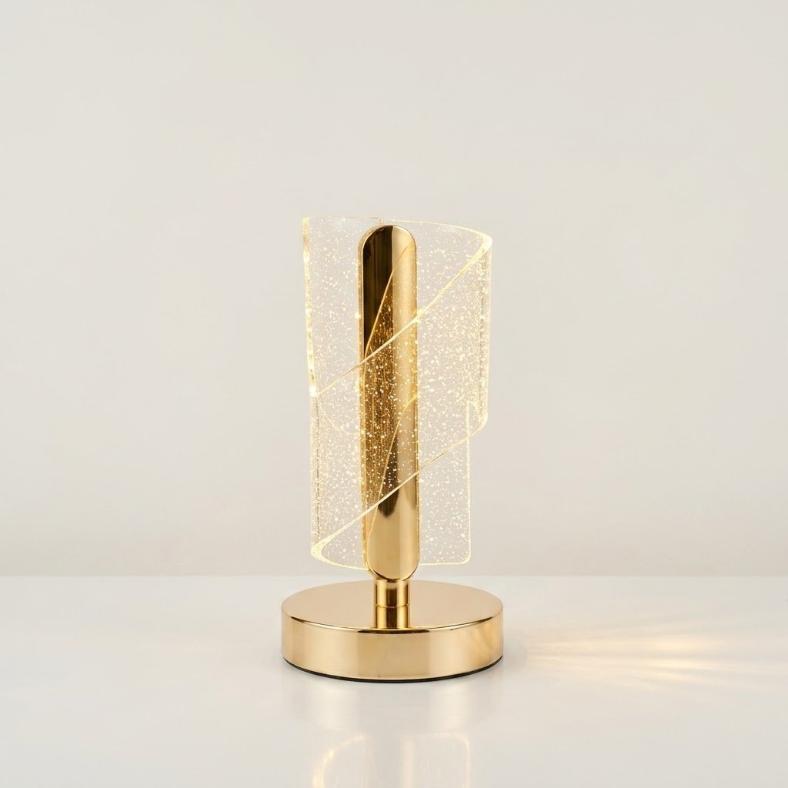 Modern Starry Acrylic LED Table Lamp | Cosmic Glow Bedside Light
